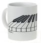 Keyboard Coffee Mugs 3-D Keyboard White 11 oz.